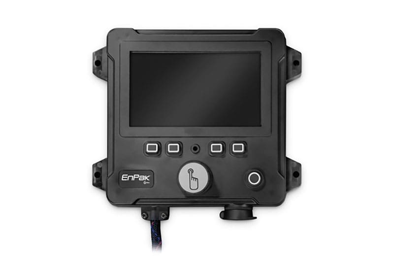 Front view of the Miller EnPak A60GBHW User Interface