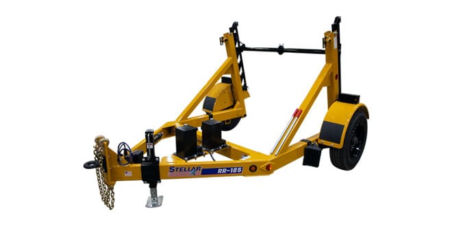 RR-185 Single-Reel Utility Trailer Cut-out Featured Image