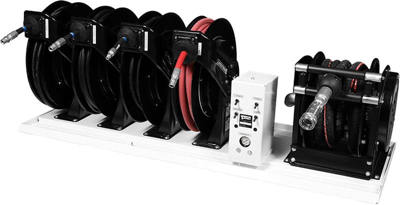 Salvage System Reel Asmy Drip Pan