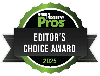 Green industry Editors Choice Award for 2025 badge